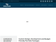 Tablet Screenshot of landersbrannon.com